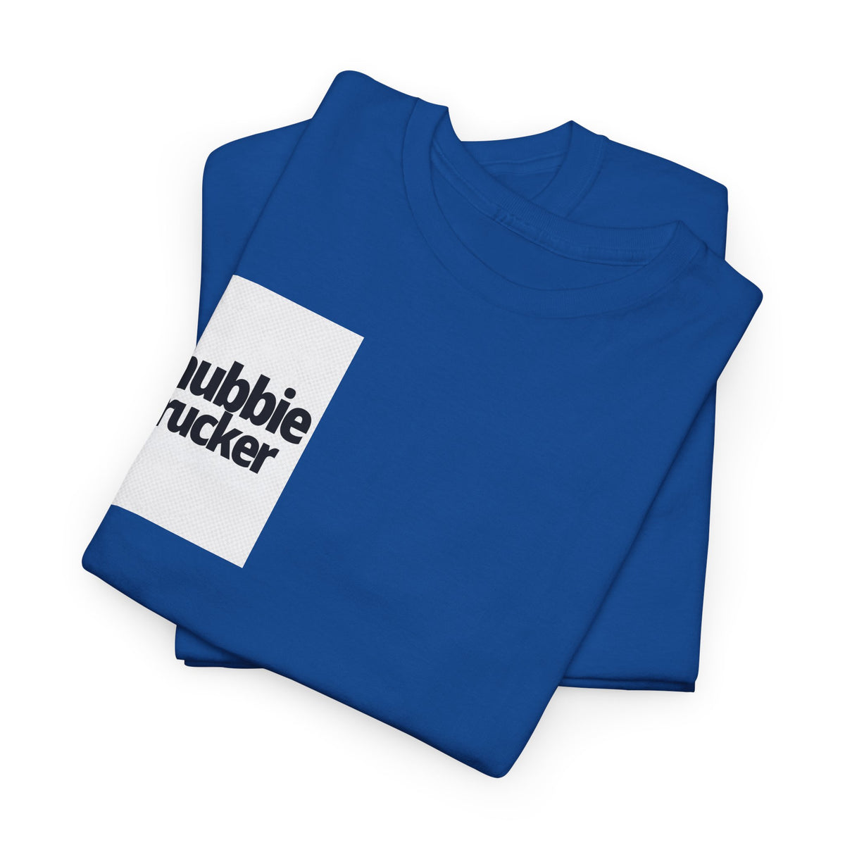 Chubbie Trucker T-Shirt — Retro Bold Logo Tee for Truckers & Fans