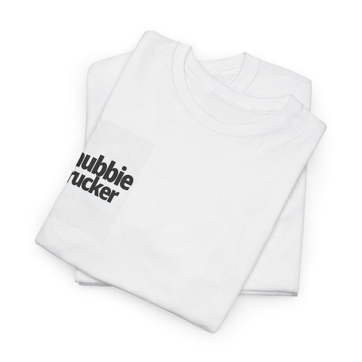 Chubbie Trucker T-Shirt — Retro Bold Logo Tee for Truckers & Fans