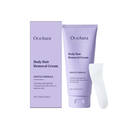 OceAura Gentle Body Hair Removal Cream | Legs, Arms & Hands for Men & Women