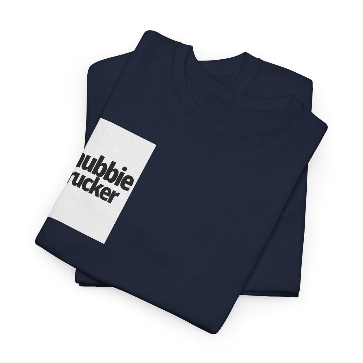 Chubbie Trucker T-Shirt — Retro Bold Logo Tee for Truckers & Fans