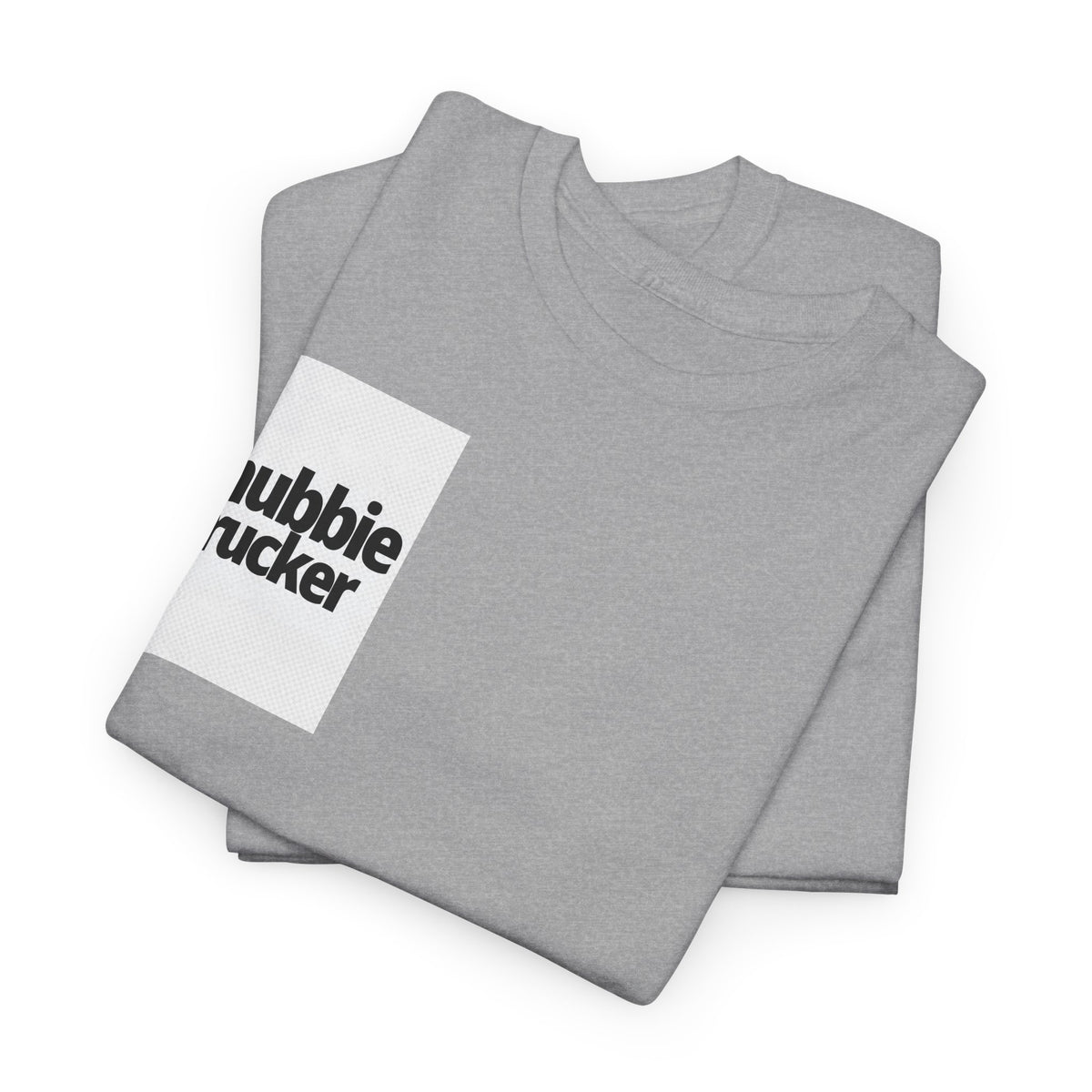 Chubbie Trucker T-Shirt — Retro Bold Logo Tee for Truckers & Fans