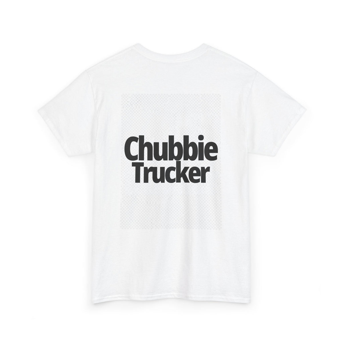 Chubbie Trucker T-Shirt — Retro Bold Logo Tee for Truckers & Fans