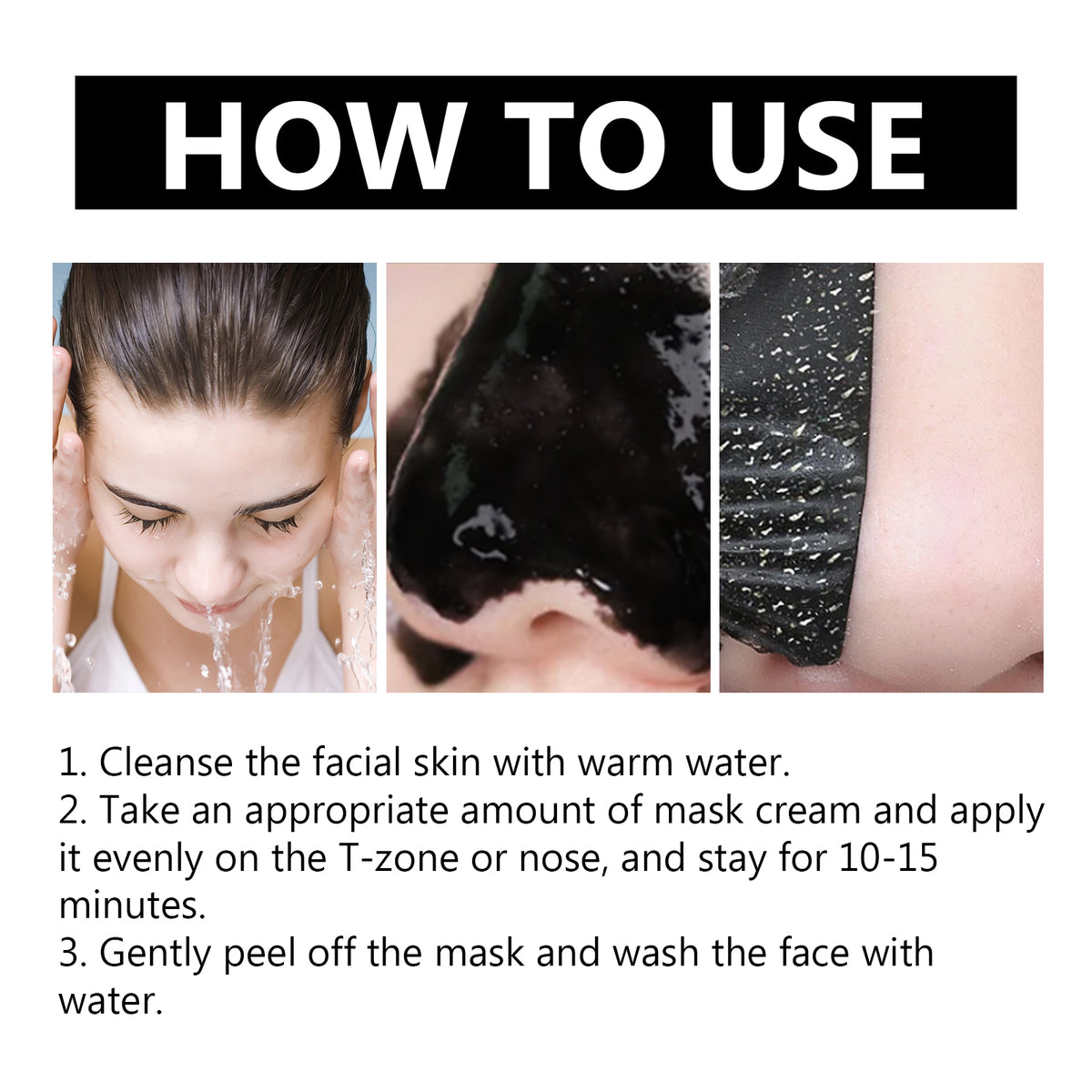 EELHOE Blackhead Removal Mask | Deep Pore Cleansing, Oil Control & Moisturizing Peel Mask
