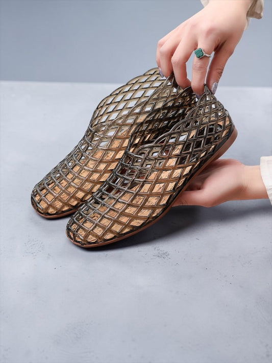 Jelly flat shoe