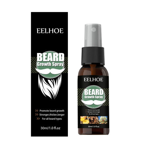 EELHOE Facial Hair Growth Spray Nourishing Moisture Spray Facial Hair Treatment To Promote Facial Growth Thickening Liquid